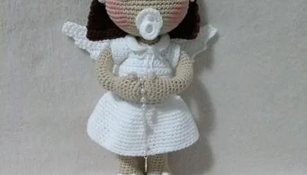 Anjinha Baby da Artesanato Flor de Lis