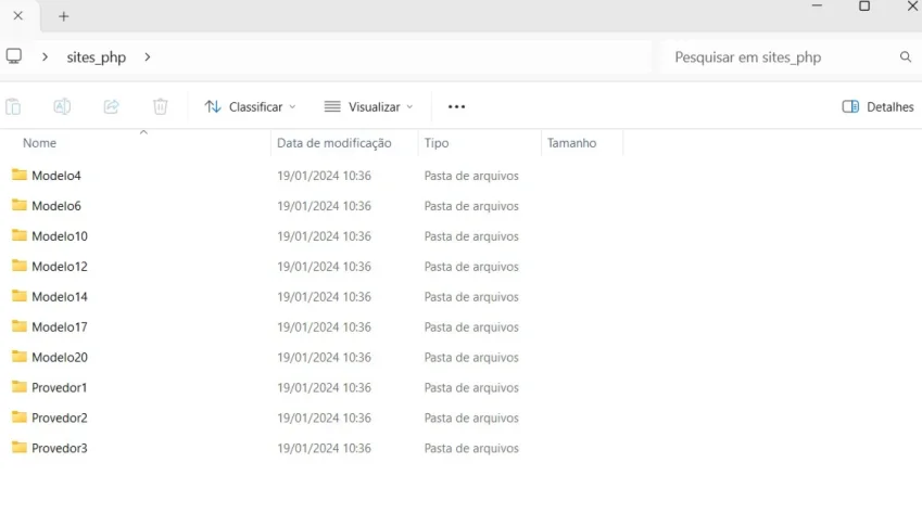 Plataforma com Templates PHP Prontos para Seu Site!