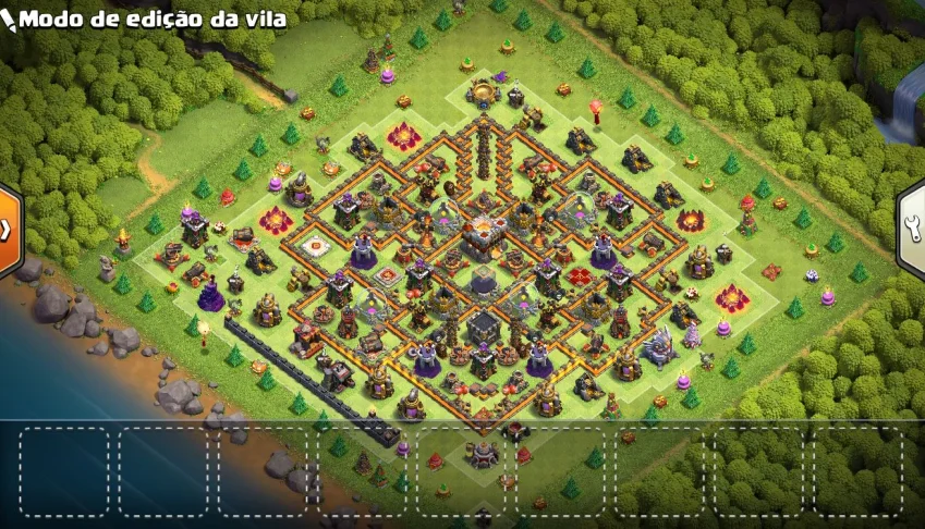 Conta clash of clans "recem CV 11"