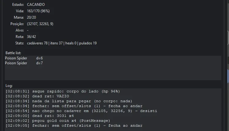 .: XEXIS — Bot para Tibia 7.4 / DeusOld / OTServ :.