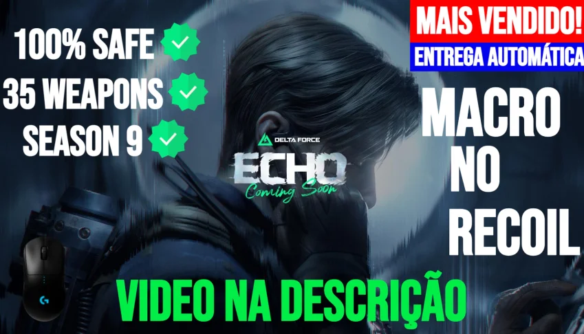 Macro Delta Force - Mouses Logitech - (Lifetime) 100% SAFE
