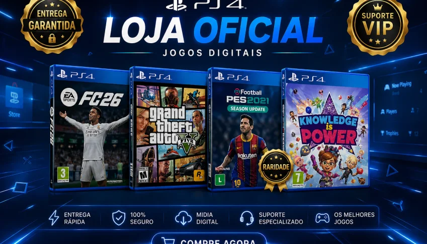 Jogos Digital Ps4 - Escolha O Seu - Entrega Rápida