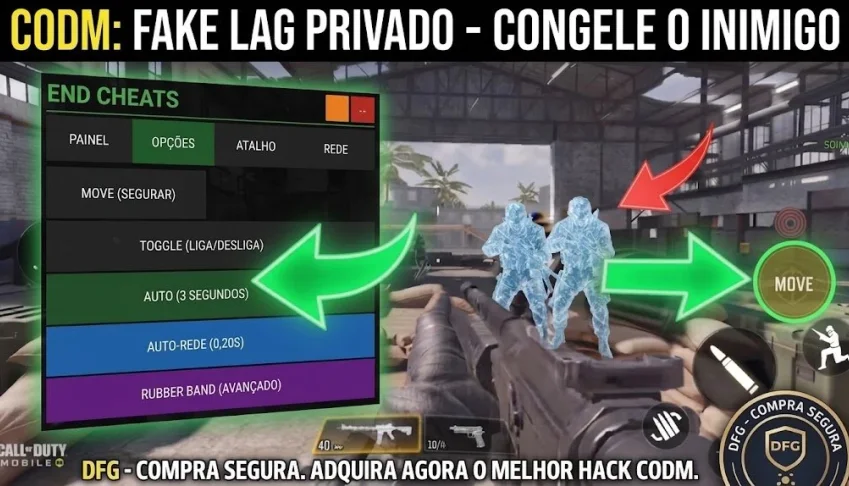 Fake Lag Cod Mobile