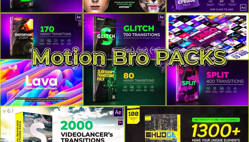 After Effects - Motion Bro Pack Full