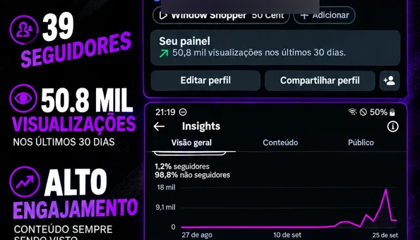 Conta De Instagram Engajada