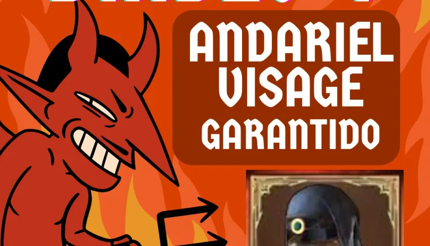 Diablo 4 - Andariel Visage - Garantido - Uber Unique