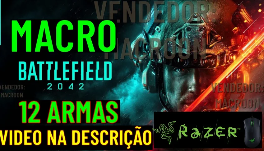 Macro - Battlefield 2042 (Vitalicio) Mouses Razer