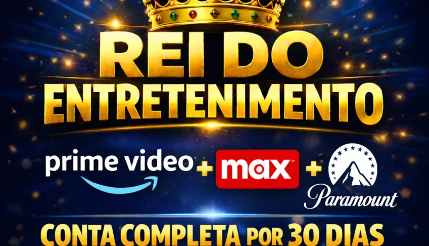 Prime + Max + Paramount 30 Dias De Acesso Conta Só Sua