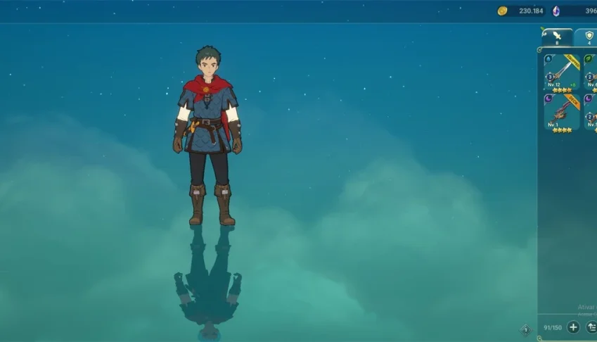 NINOKUNI ESPADACHIM LV 42 205K DE PODER PRONTA PRA FARM E UP