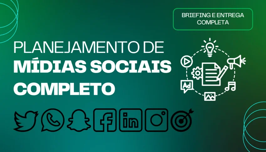 Planejamento de mídias sociais Completo