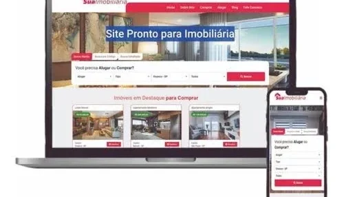 Site Pronto Imobiliária ou Corretor de Imóveis