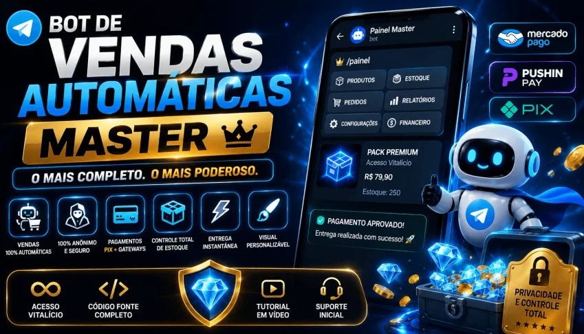 Bot de Vendas Automáticas (PREMIUM)