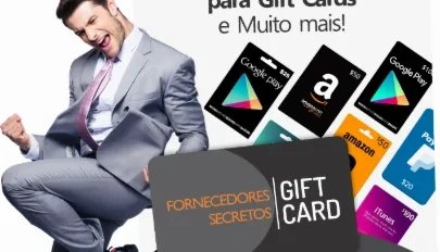 Fornecedores secretos de gift cards ATUALIZADA 2025!