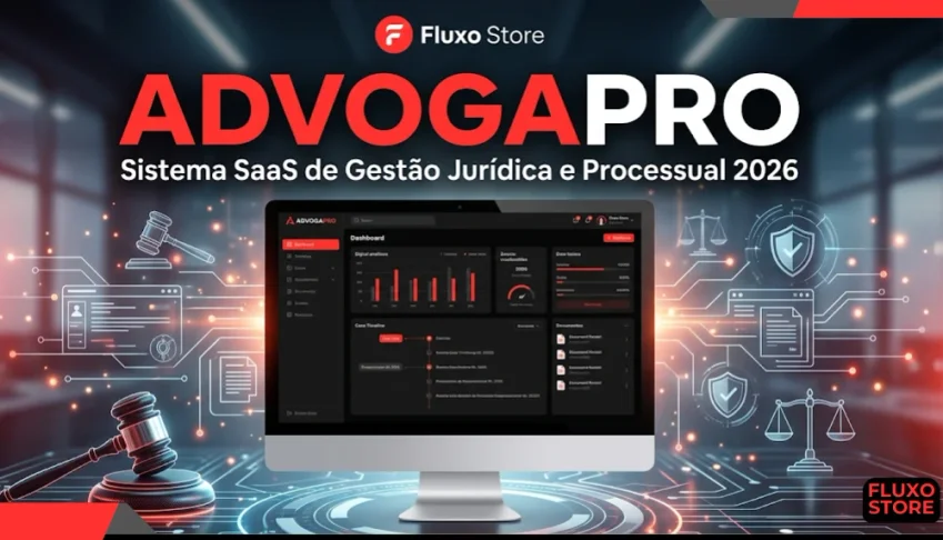 Advogapro: Sistema SaaS de Gestão Jurídica e Processual 2026