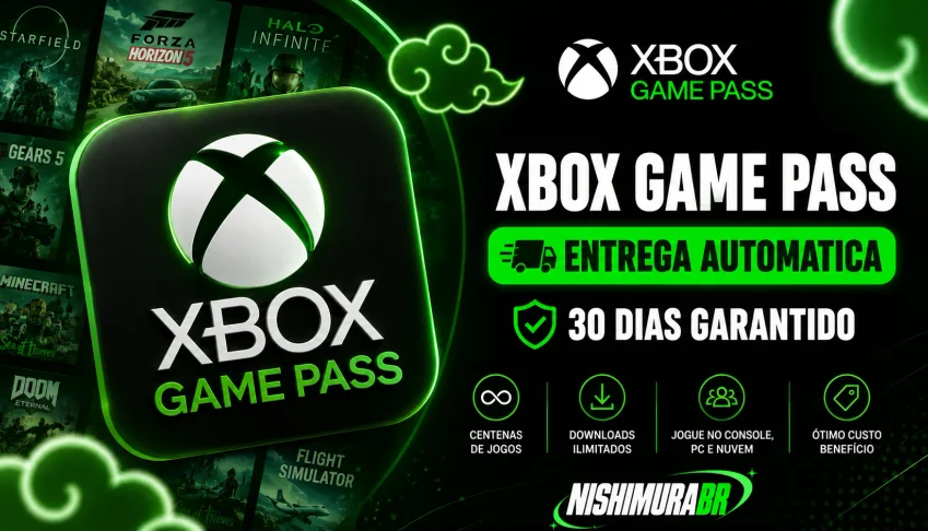 🎮 Xbox Game Pass Ultimate 30 Dias + Brinde 🚀