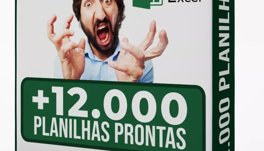 Mega Pack 12.000 Planilhas Prontas E Editáveis