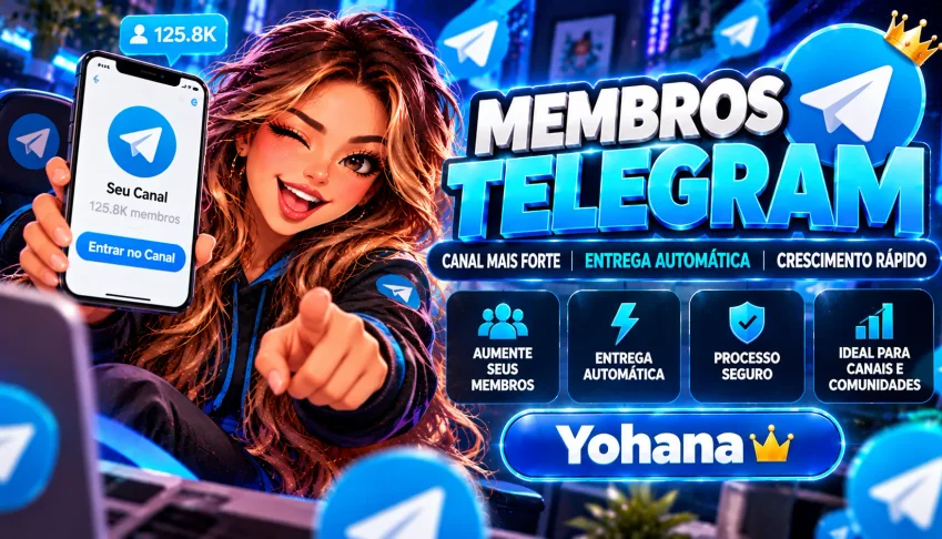 Telegram Membros | Comprar Membros para Canal e Grupo