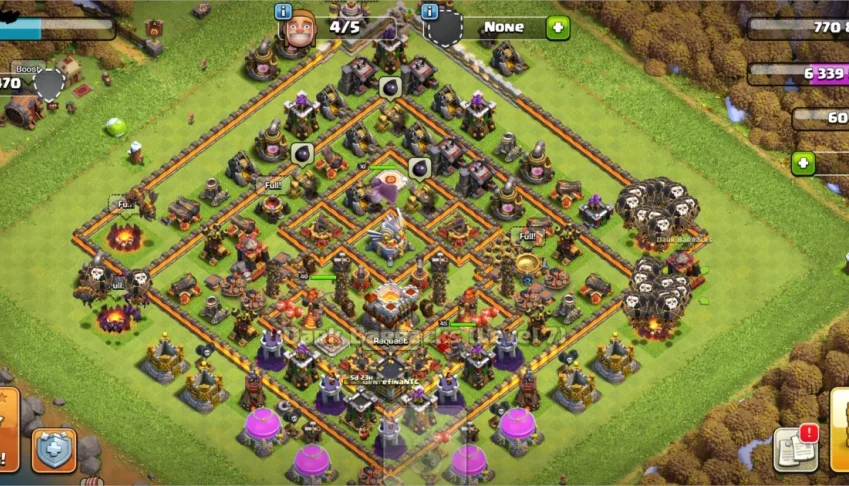 Contas Clash of Clans lv 147 e Clash Royale lv 12