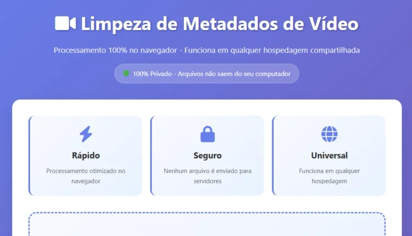 limpador de metadados