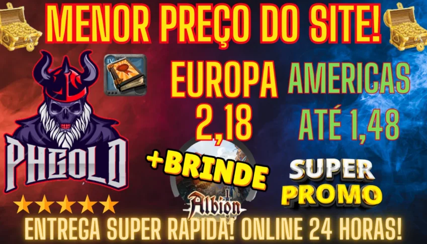 PRATA ALBION ONLINE - ENTREGA IMEDIATA - MENOR PREÇO DO SITE
