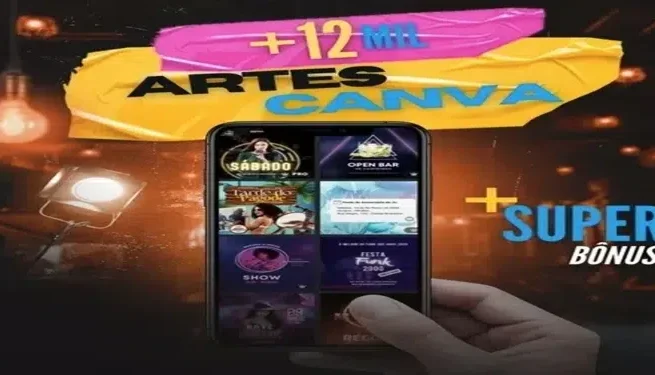 + 12.000 Posts Prontos (Canva) 100% Editaveis + Bônus
