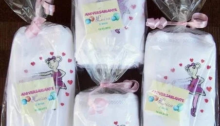 Toalha Personalizada para Lembrancinha Infantil