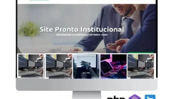 Script Site Institucional em Php Responsivo com Painel Admin