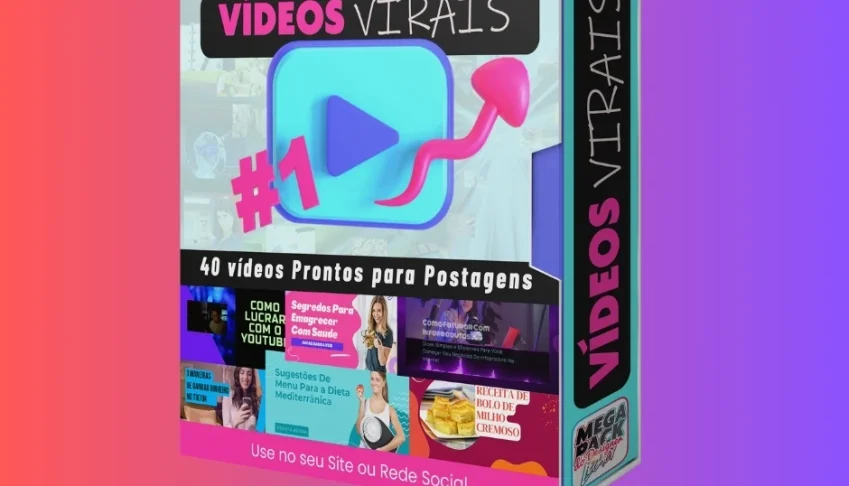 Pack 40 Vídeos VIRAIS Prontos para Impulsionar seu Negócio