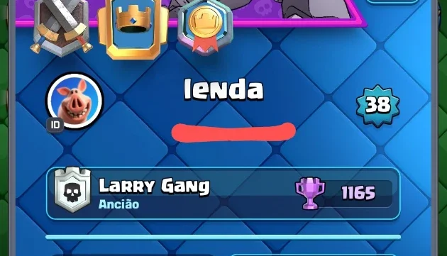 Conta Clash Royale Lv 38 , Conta Desde O Início Do Game!!