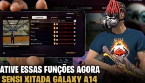 Sensi A14 God Aim — Capa Fácil + Precisão | Ff 2026