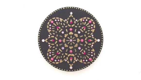 Mandala Indiana Preta