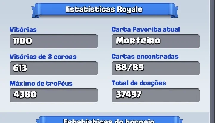 Conta clash royale