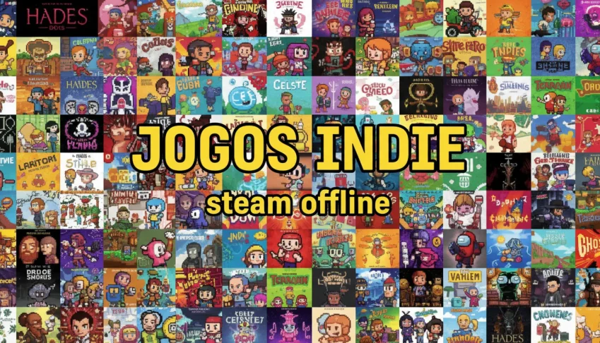 Jogos Indie Steam Offline! +Jogos Inclusos! Melhor Do Mercad