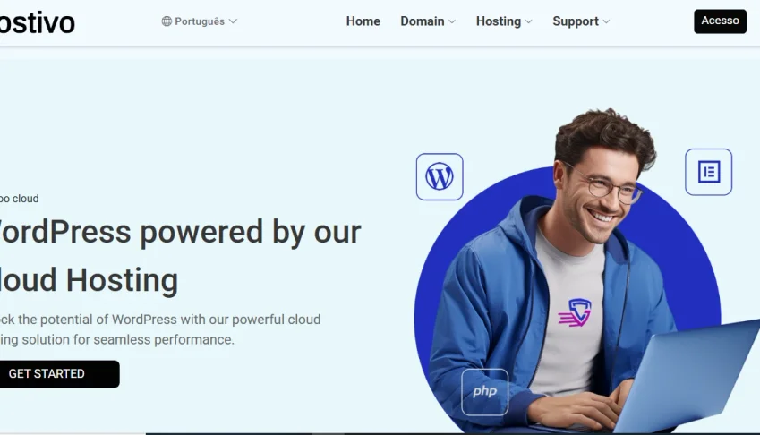 Gestão de Hospedagem de site WHMCS + Template Hostivo 2.0