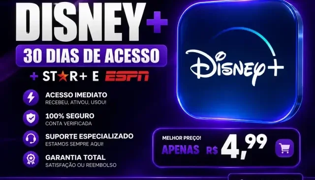Disney Plus 30 Dias PRIVADO | MENOR PREÇO | qualidade