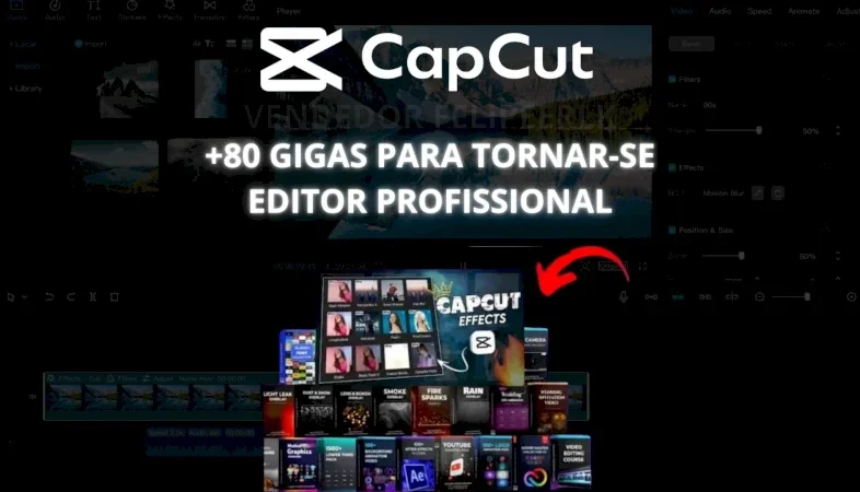 Pack Completo para Edição CapCut