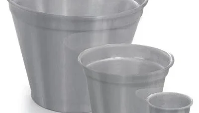 Vaso de Alumínio Crisântemo - Cores