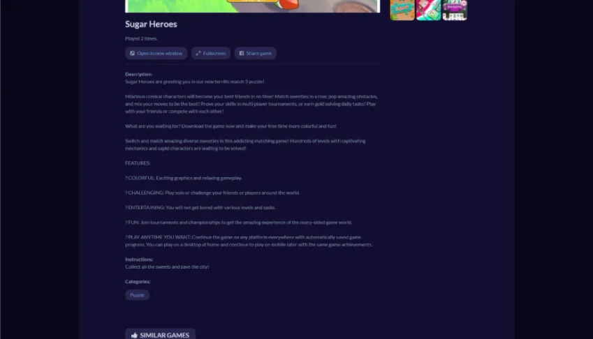 Web Game Portal CMS em HTML5 – Crie Seu Portal de Jogos