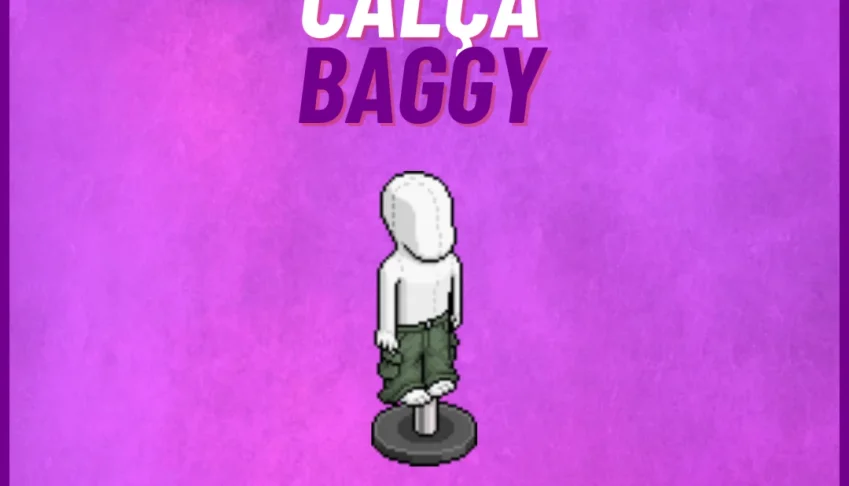 HABBO CALÇA BAGGY
