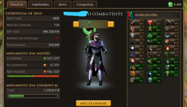 Conta Rs3 - Maxed