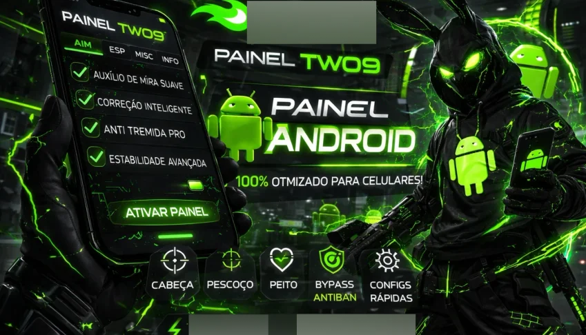 😈Painel Aimbot Ffh4x Two9 2026 Atualizado Pra Androi