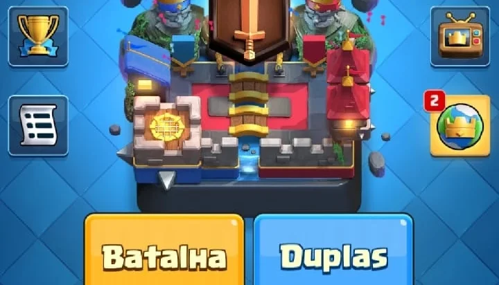 Clash Royale Conta level 11 com todas as cartas