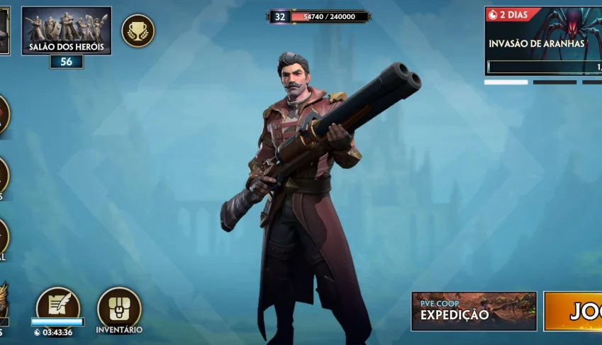 Conta no World Eternal Mobile