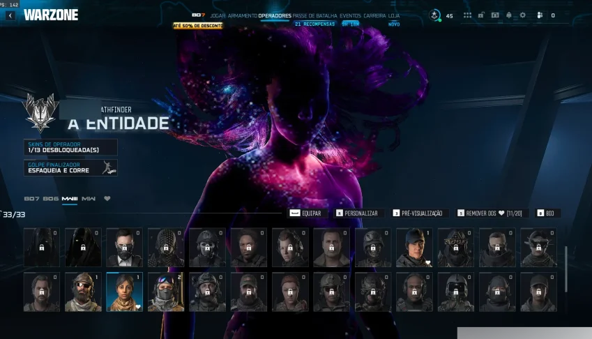 Conta Warzone Call Of Duty Dark Matter E Skins Raras