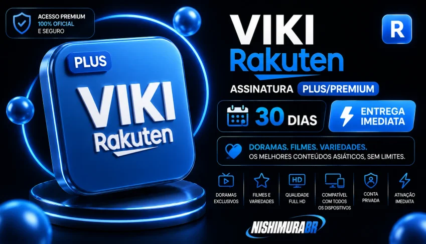 Viki Rakuten Pass Plus 30 Dias | Doramas Hd ⚡