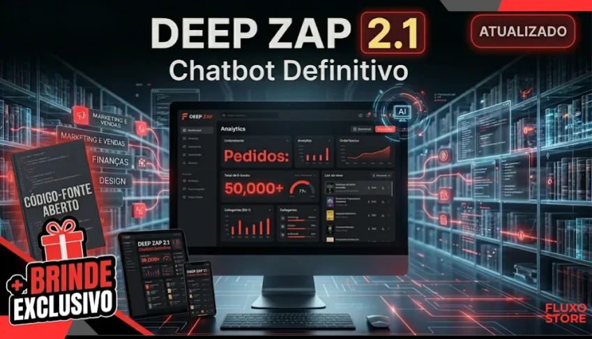 Deep Zap 2.1: Chatbot Definitivo + Código-Fonte Aberto