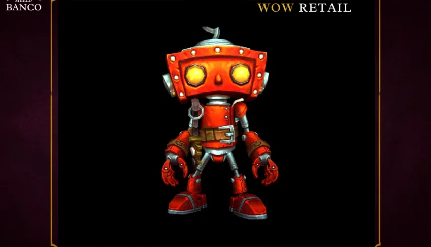 Mascote WoW - MECANOIDE (World of warcraft - Retail) Mini