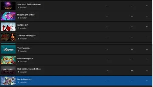Conta Fortnite + Epic com vários jogos
