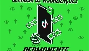 Gerador de Visualizações TikTok - Ilimitado - Entrega auto