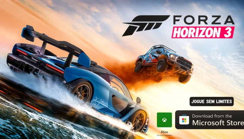 Forza Horizon 3 via Microsoft store para sempre